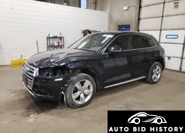 Audi Q5 Premium Plus 2019 Blue 2.0L  4