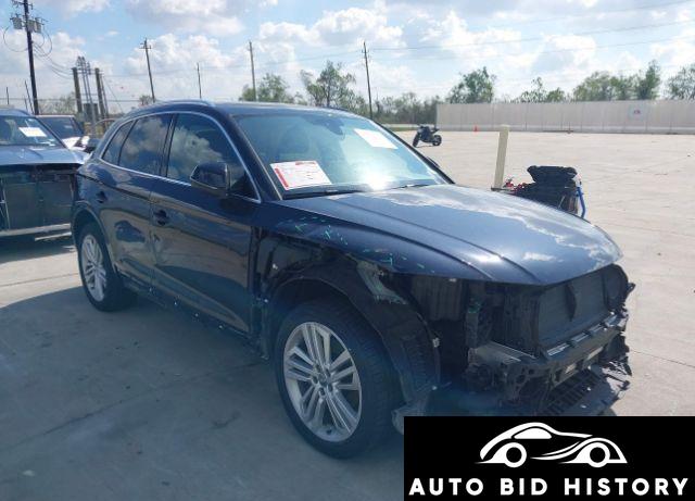 Audi Q5 Premium Plus 45 Tfsi Quattro S Tronic 2020 Blue 2.0L