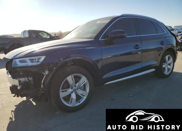 Audi Q5 Premium Plus 2018 Blue 2.0L  4