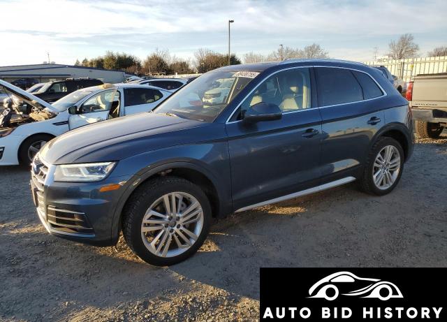 Audi Q5 Prestige 2018 Teal 2.0L  4