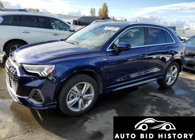 Audi Q3 Premium S Line 45 2023 Blue 2.0L  4