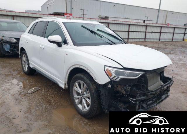 Audi Q3 Premium 45 Tfsi S Line Quattro Tiptronic 2023 White 2.0L