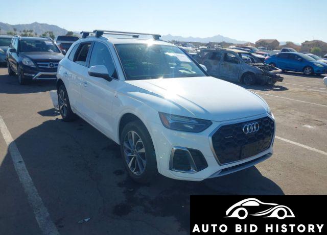 Audi Q5 Premium Plus 45 Tfsi S Line Quattro S Tronic 2022 White 2.0L