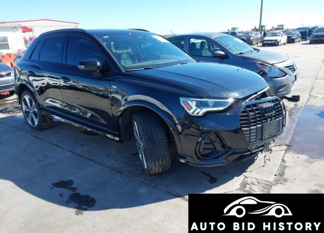Audi Q3 Premium Plus 45 Tfsi S Line Quattro Tiptronic 2022 Black 2.0L