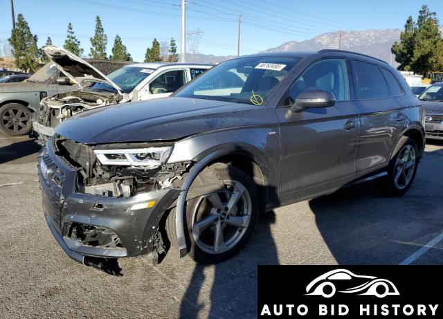 Audi Q5 Titanium Premium Plus 2020 Gray 2.0L  4
