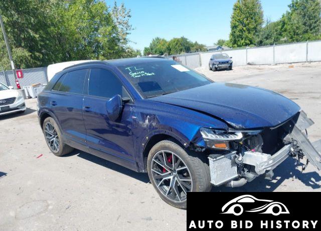 Audi Q8 55 Premium 2019 Blue 3.0L