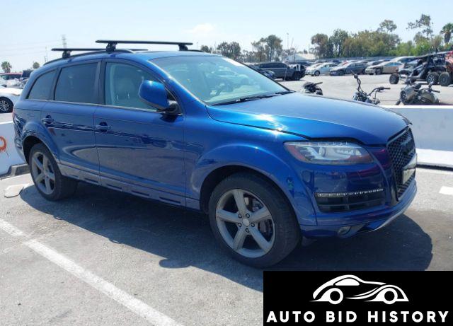 Audi Q7 3.0T Premium 2015 Blue 3.0L
