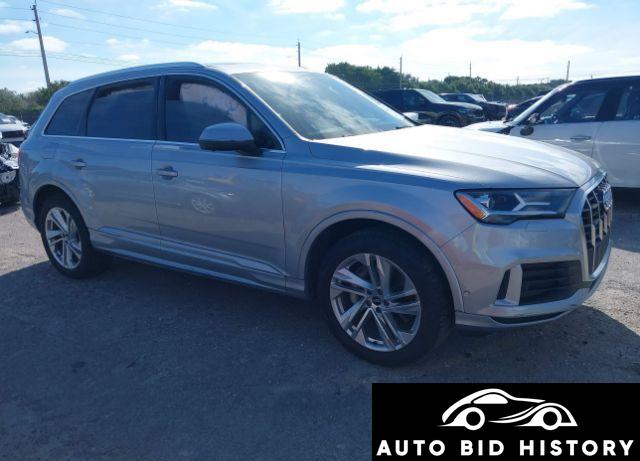 Audi Q7 Premium Plus 45 Tfsi Quattro Tiptronic 2021 Gray 2.0L
