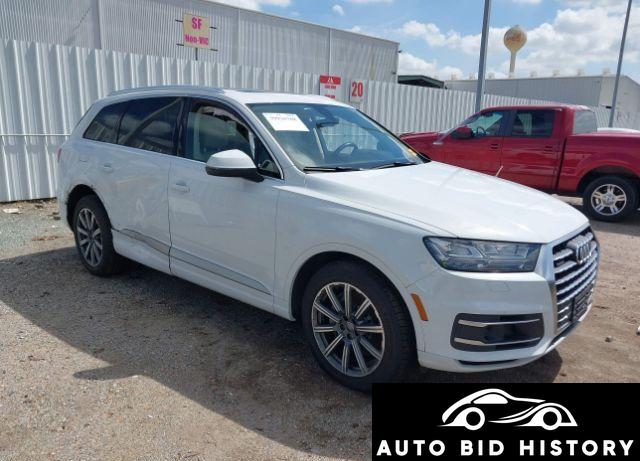 Audi Q7 3.0T Premium 2018 White 3.0L