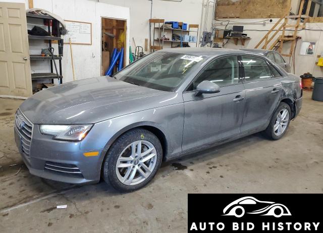 Audi A4 Premium 2017 Gray 2.0L  4