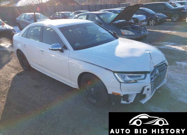 Audi S4 3.0T Premium 2019 White 3.0L