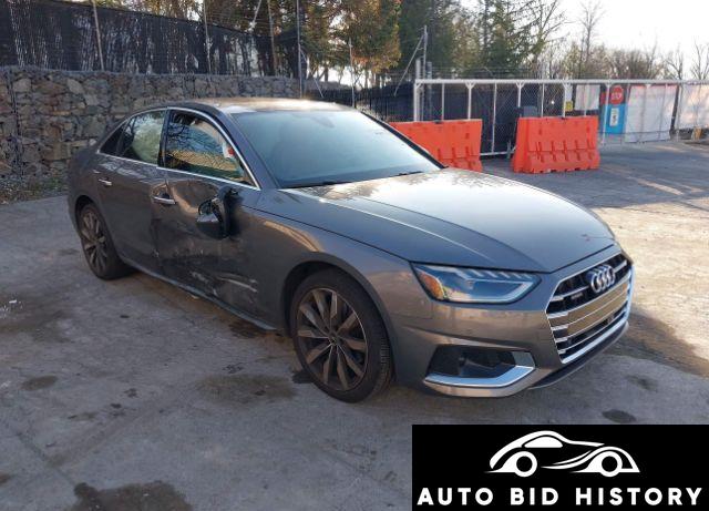 Audi A4 Premium Plus 40 Tfsi Quattro S Tronic 2021 Gray 2.0L