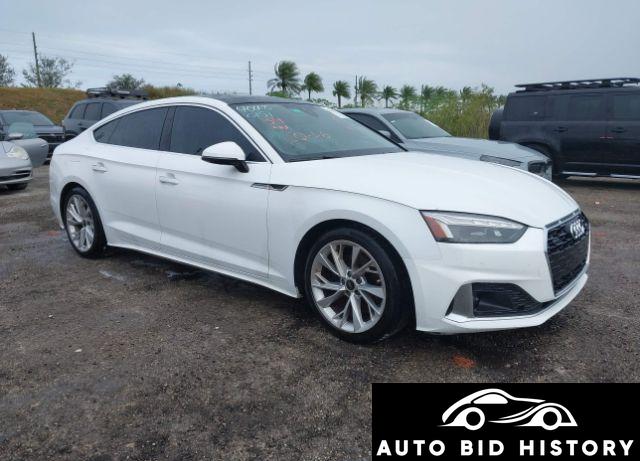Audi A5 Sportback Premium Plus 40 Tfsi Quattro S Tronic 2022 White 2.0L