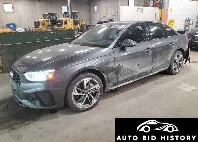Audi A4 Premium Plus 45 2021 Gray 2.0L  4