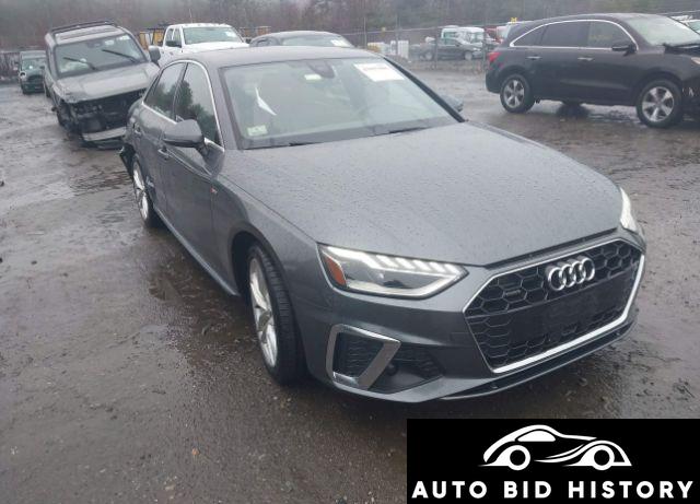 Audi A4 Premium Plus 45 Tfsi Quattro S Tronic 2020 Gray 2.0L