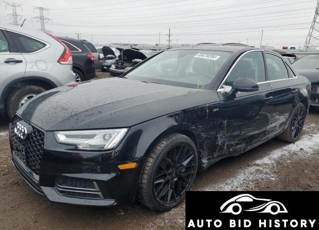 Audi A4 Premium Plus 2017 Black 2.0L  4