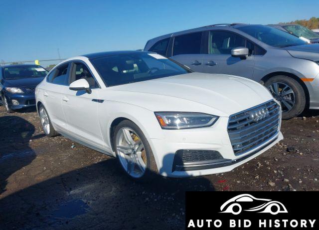 Audi A5 2.0T Premium 2018 White 2.0L
