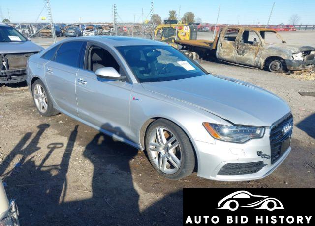 Audi A6 3.0T Premium Plus 2015 Silver 3.0L