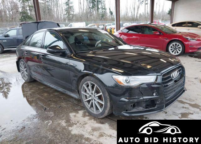 Audi A6 2.0T Premium 2017 Black 2.0L