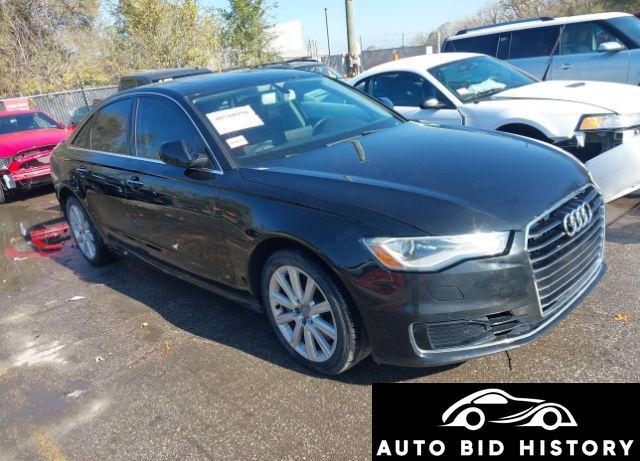 Audi A6 2.0T Premium Plus 2016 Black 2.0L