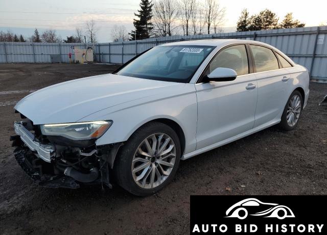 Audi A6 Technik 2016 White 2.0L  4