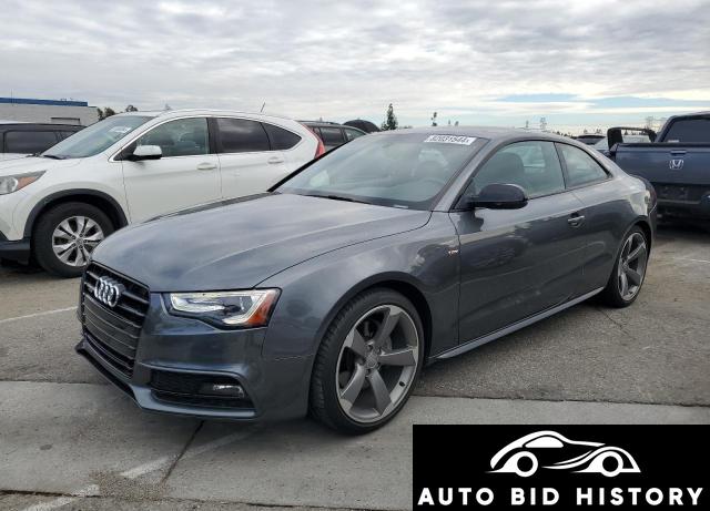 Audi A5 Premium Plus 2015 Gray 2.0L  4
