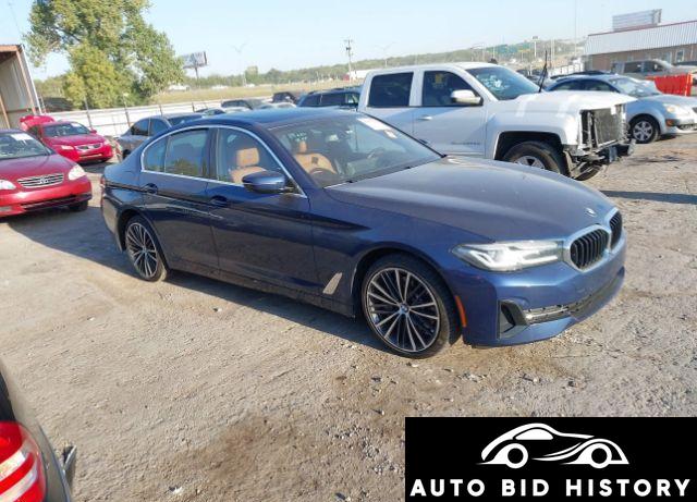 Bmw 530I 2021 Blue 2.0L