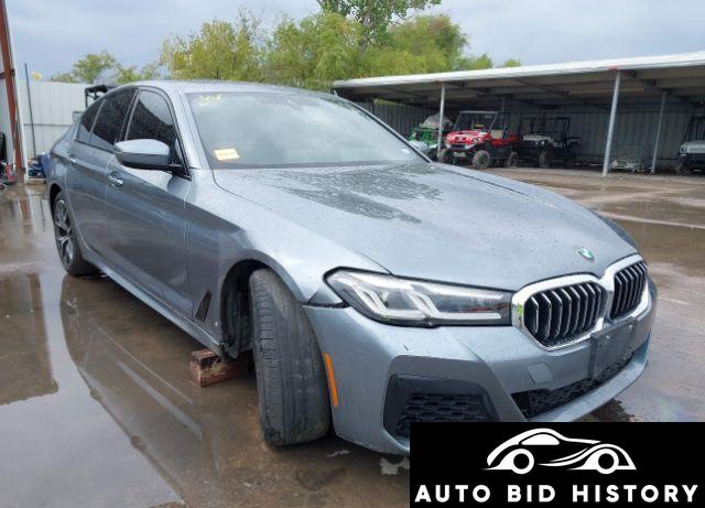Bmw 540I 2021 Gray 3.0L