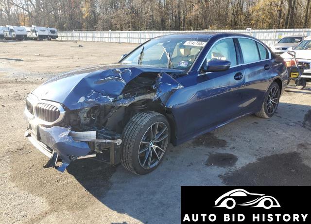 Bmw 330Xi 2019 Blue 2.0L  4