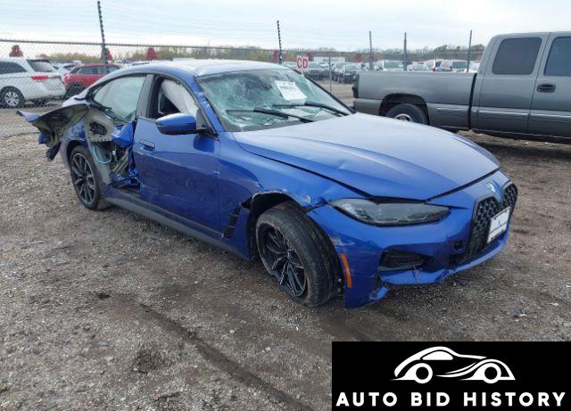 Bmw 430I Gran Coupe 2022 Blue 2.0L