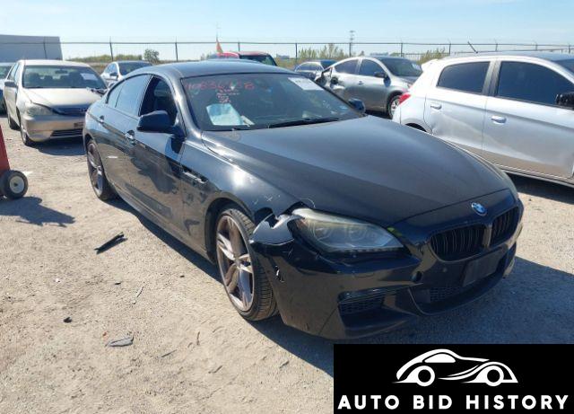 Bmw 650I Gran Coupe 2015 Black 4.4L