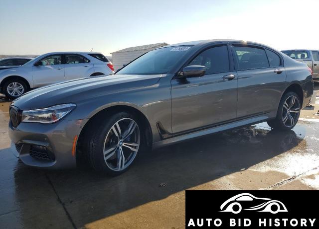 Bmw 750 I 2019 Gray 4.4L  8