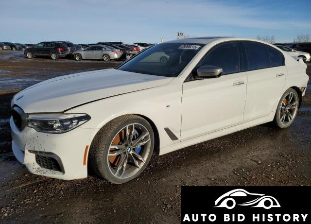 Bmw M550Xi 2018 White 4.4L  8