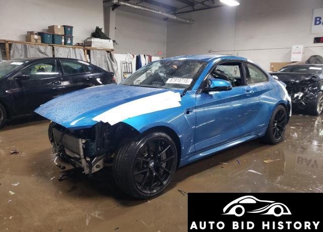 Bmw M2 Competition 2021 Blue 3.0L  6