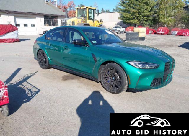 Bmw M3 Competition Xdrive 2022 Green 3.0L