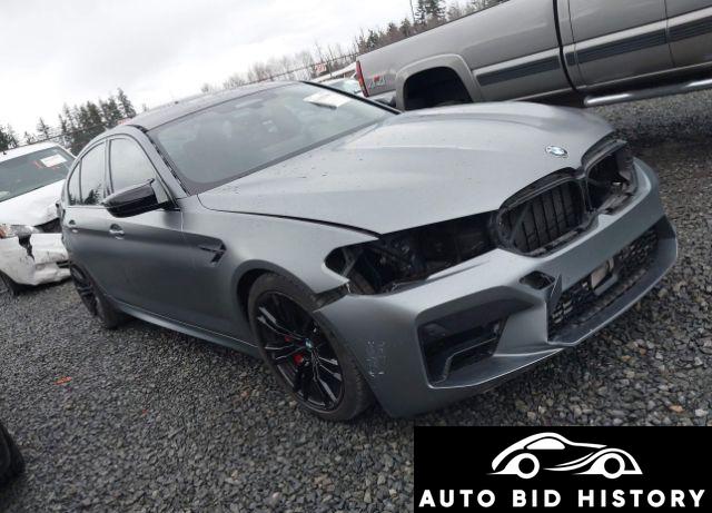 Bmw M5 2021 Gray 4.4L