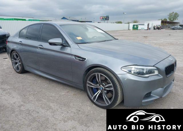 Bmw M5 2014 Gray 4.4L