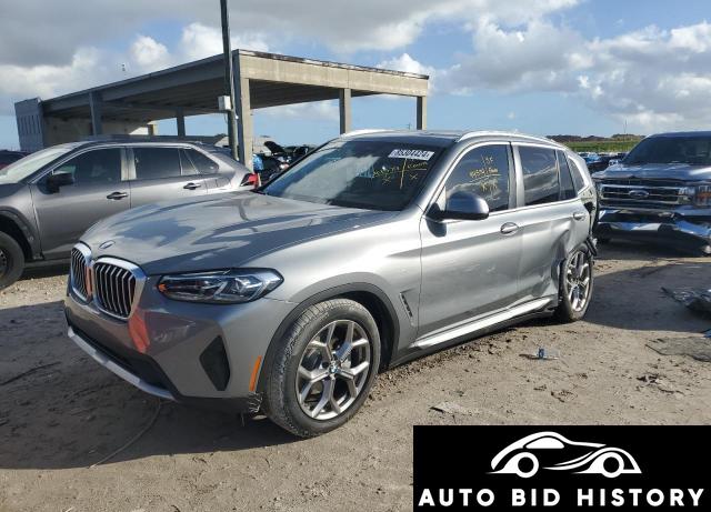 Bmw X3 Xdrive30I 2024 Gray 2.0L  4