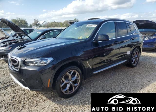 Bmw X3 Xdrive30I 2022 Black 2.0L  4