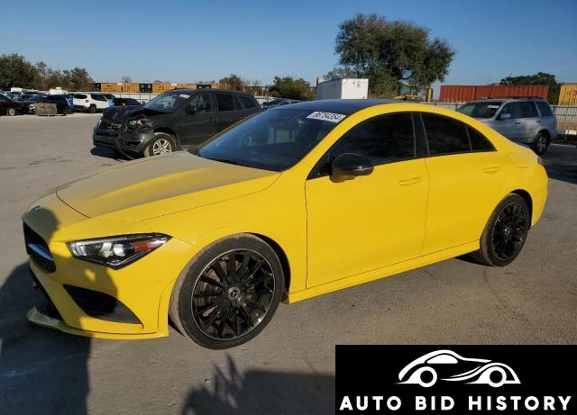 Mercedes-Benz Cla 250 2020 Yellow 2.0L  4