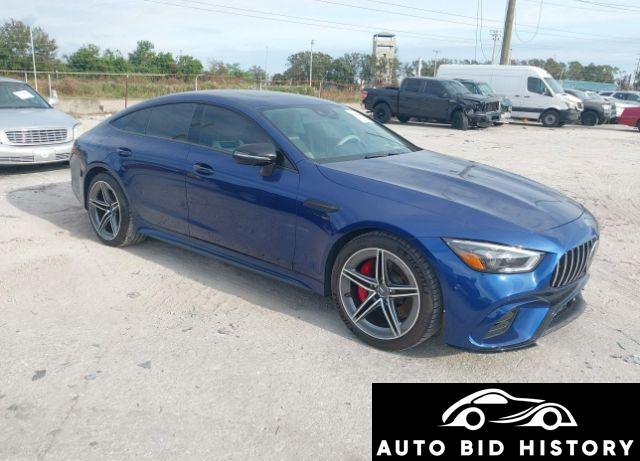 Mercedes-Benz Amg Gt 63 4-Door Coupe 2020 Blue 4.0L
