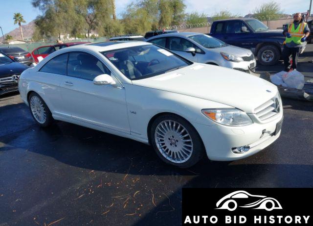 Mercedes-Benz Cl 600 2008 White 5.5L