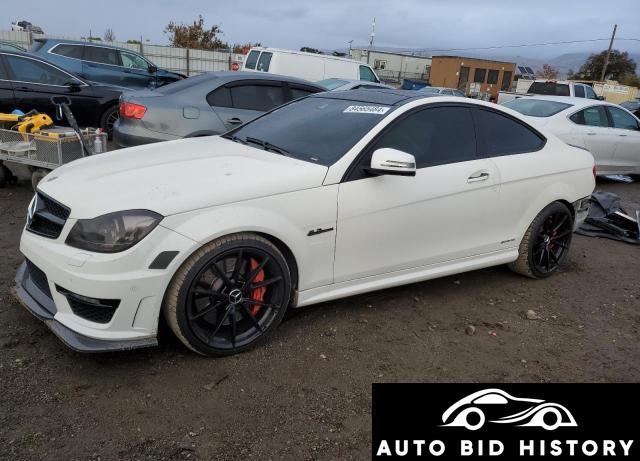 Mercedes-Benz C 63 Amg 2012 White 6.2L  8