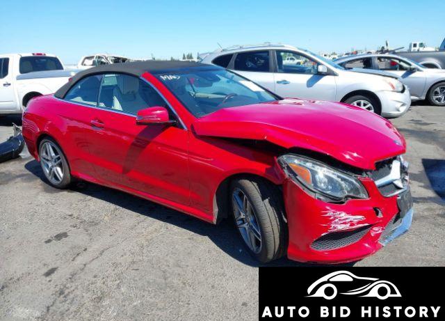 Mercedes-Benz E 550 2014 Red 4.6L