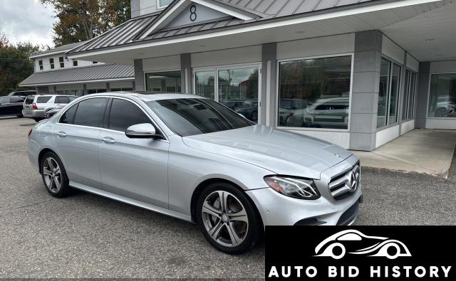 Mercedes-Benz E 2017 Silver 2.0L