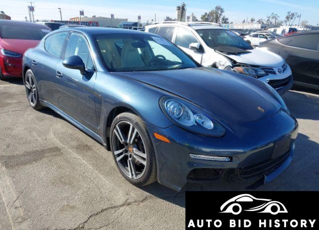 Porsche Panamera 4 2014 Blue 3.6L