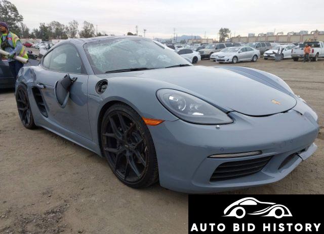 Porsche 718 Cayman T 2023 Gray 2.0L