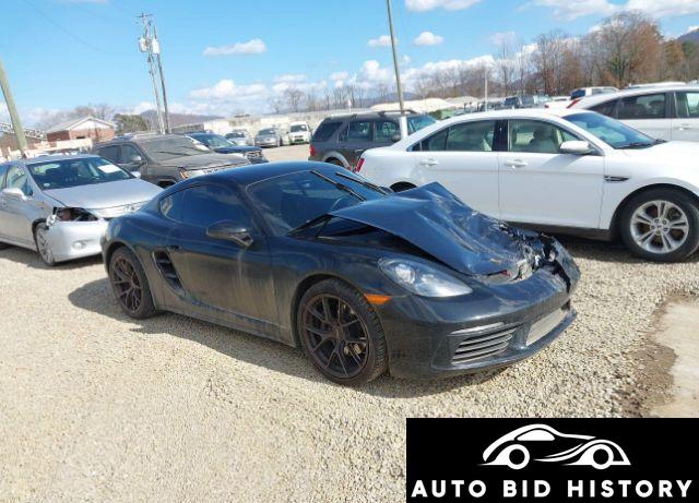 Porsche 718 Cayman 2018 Black 2.0L