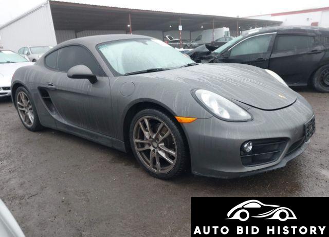 Porsche Cayman Black Edition 2016 Gray 2.7L
