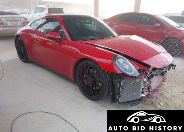 Porsche 911 Carrera Gts 2019 Red 3.0L